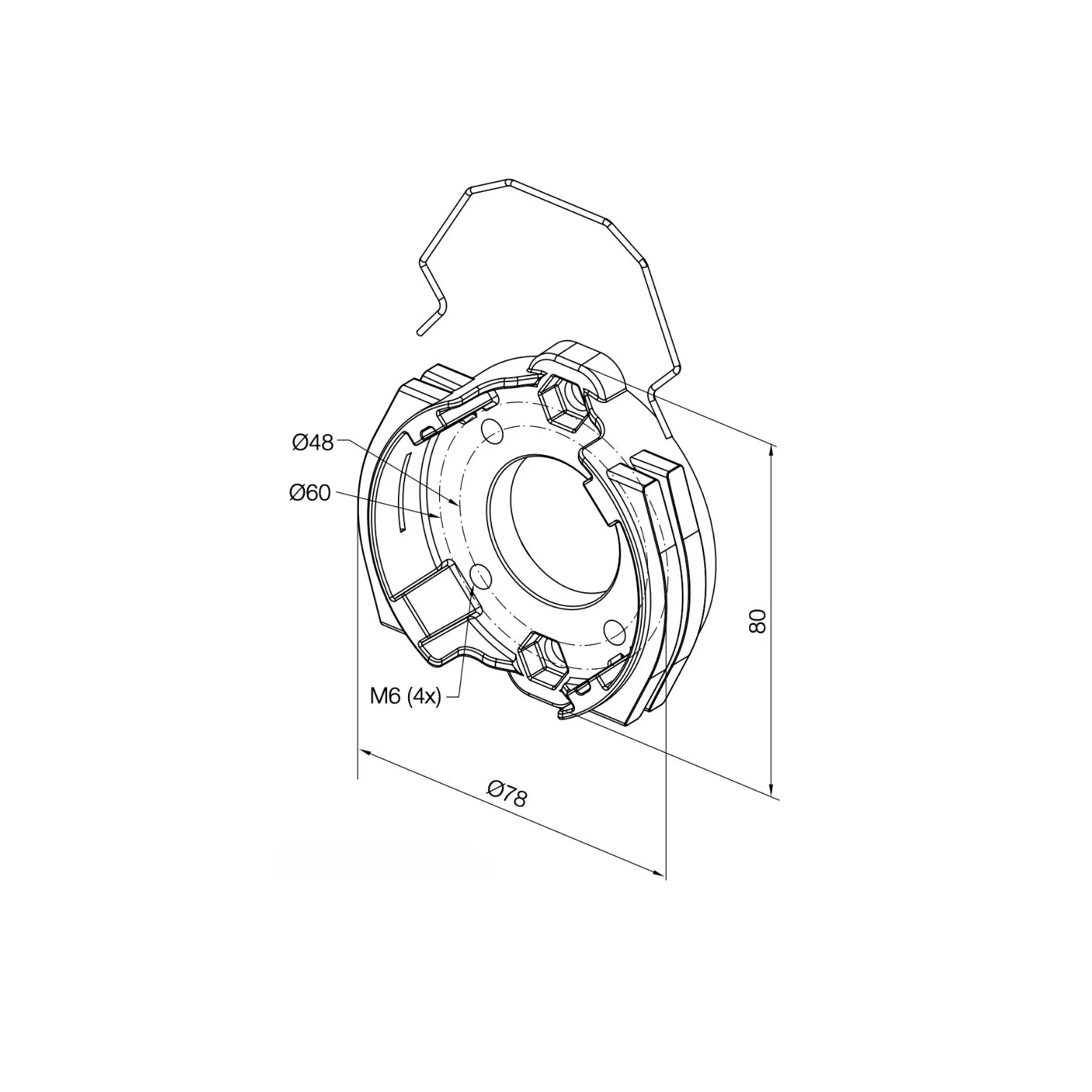 Nice 526.10001 - Βάση μοτέρ ERA Large