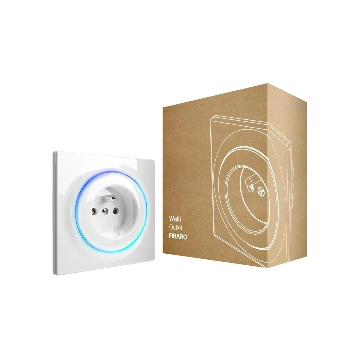 Nice FIBARO Walli Outlet Type E – Έξυπνη Πρίζα Z-Wave - Κύρια εικόνα προϊόντος