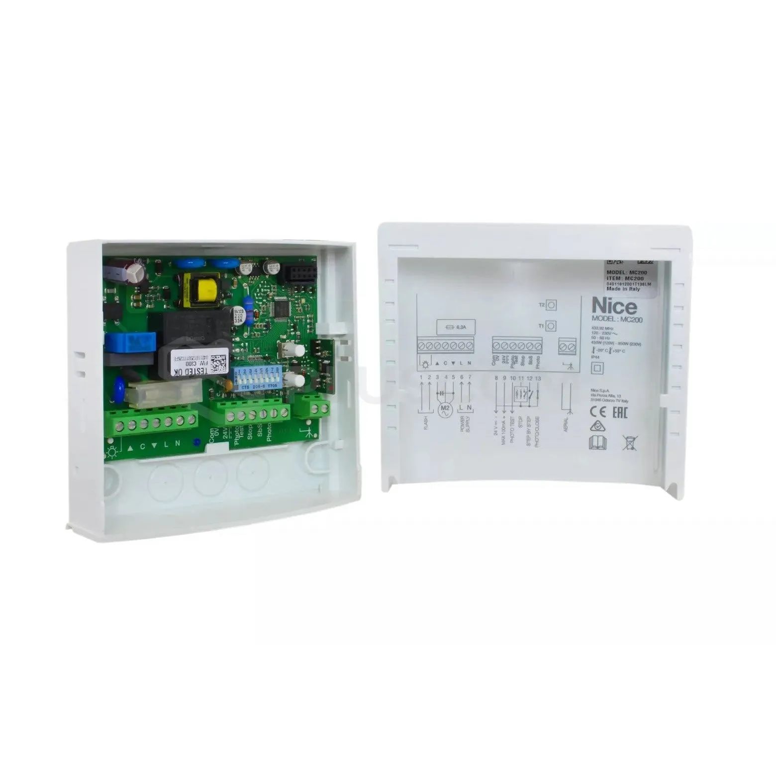 Nice MC200 - Πίνακας Ελέγχου Ρολού - Κύρια εικόνα προϊόντος