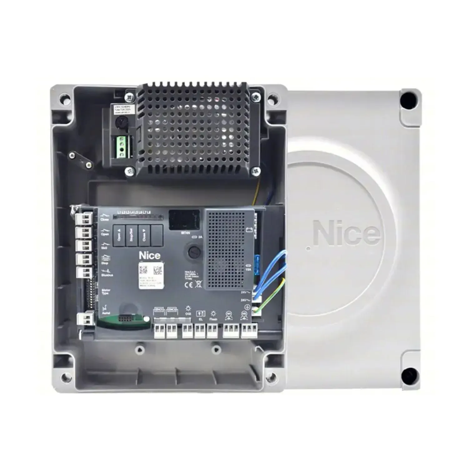 Nice MC824H - Κεντρική μονάδα ελέγχου για έναν ή δύο μοτερ ανοιγόμενης 24V