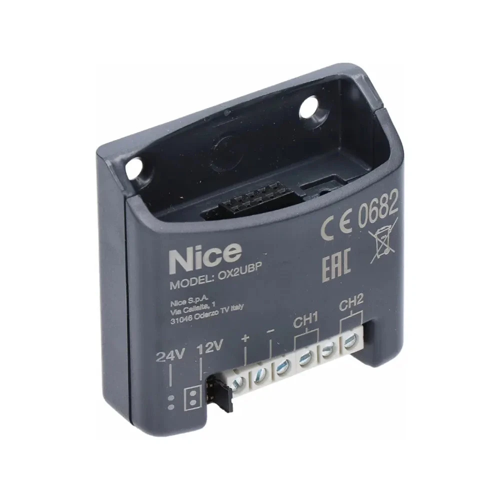 Nice OX2UBP - Universal αντάπτορας για τον δέκτη OXI BD - 12/24V - 2 καναλιών