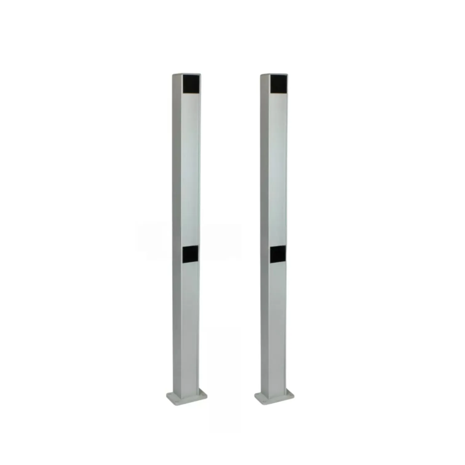 Nice PPH4 - Αλουμινένιο κολωνάκι με προστατευμένο περίβλημα για 1 φωτοκύτταρο (Medium), ύψος 1000 mm 