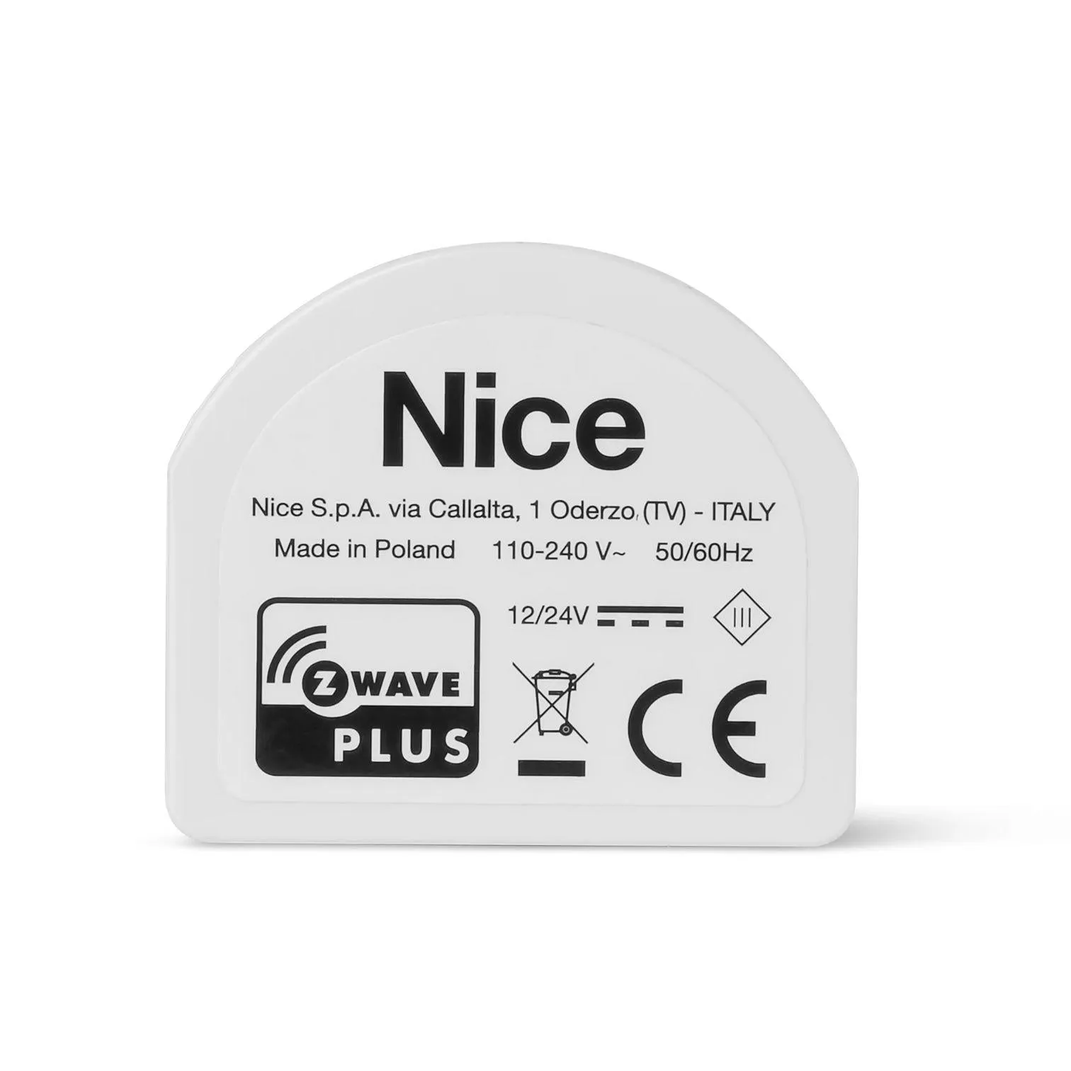 Nice RGBW-CONTROL - Δέκτης Z-Wave διαχείρισης φωτισμού RGB/RGBW (με μέτρηση κατανάλωσης)