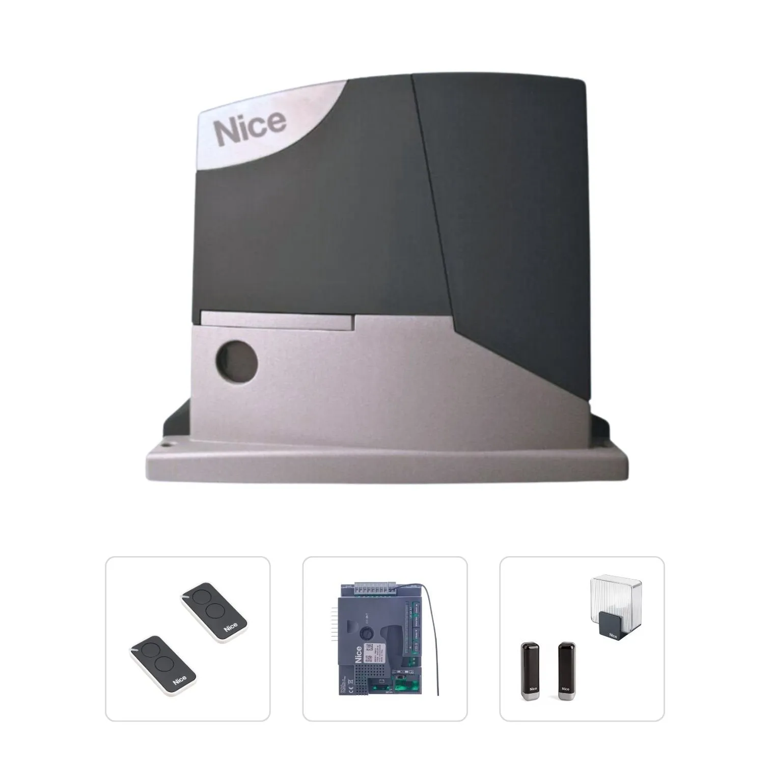 Nice ROAD (Premium Kit) - Μοτερ Συρόμενης Γκαραζόπορτας έως 500kg - Κύρια εικόνα προϊόντος