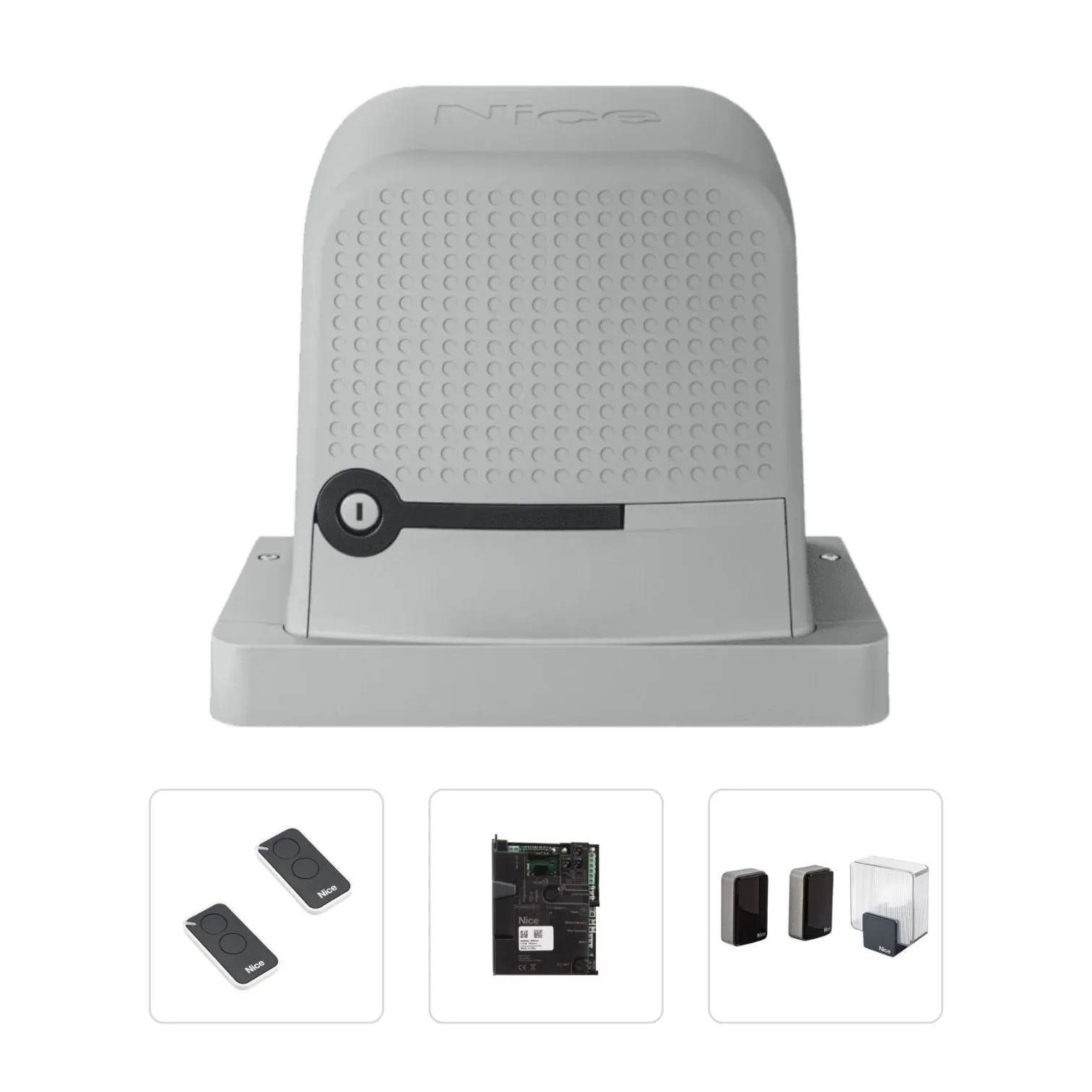 Nice ROBO 600 (Premium Kit) – Μοτέρ Συρόμενης Γκαραζόπορτας