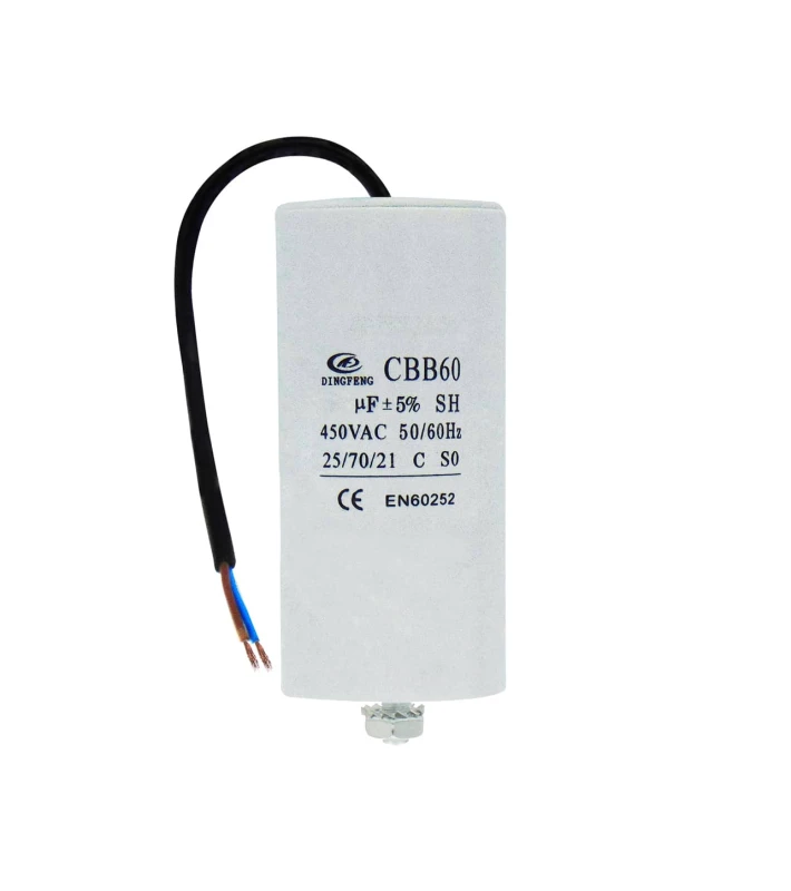 Πυκνωτής μόνιμης λειτουργίας καλωδίου 12.5μF 450VAC CBB