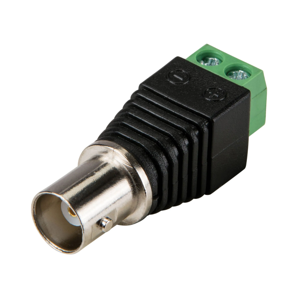 ROTOR - BNC FEMALE ADAPTER Βύσμα BNC Θηλυκό με κλέμα (σετ 5 τμχ)