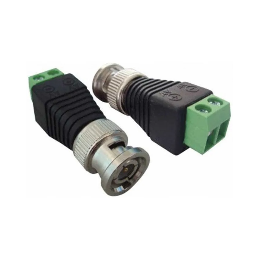 ROTOR - BNC MALE ADAPTER Βύσμα BNC αρσενικό με κλέμες (σετ 5 τμχ)