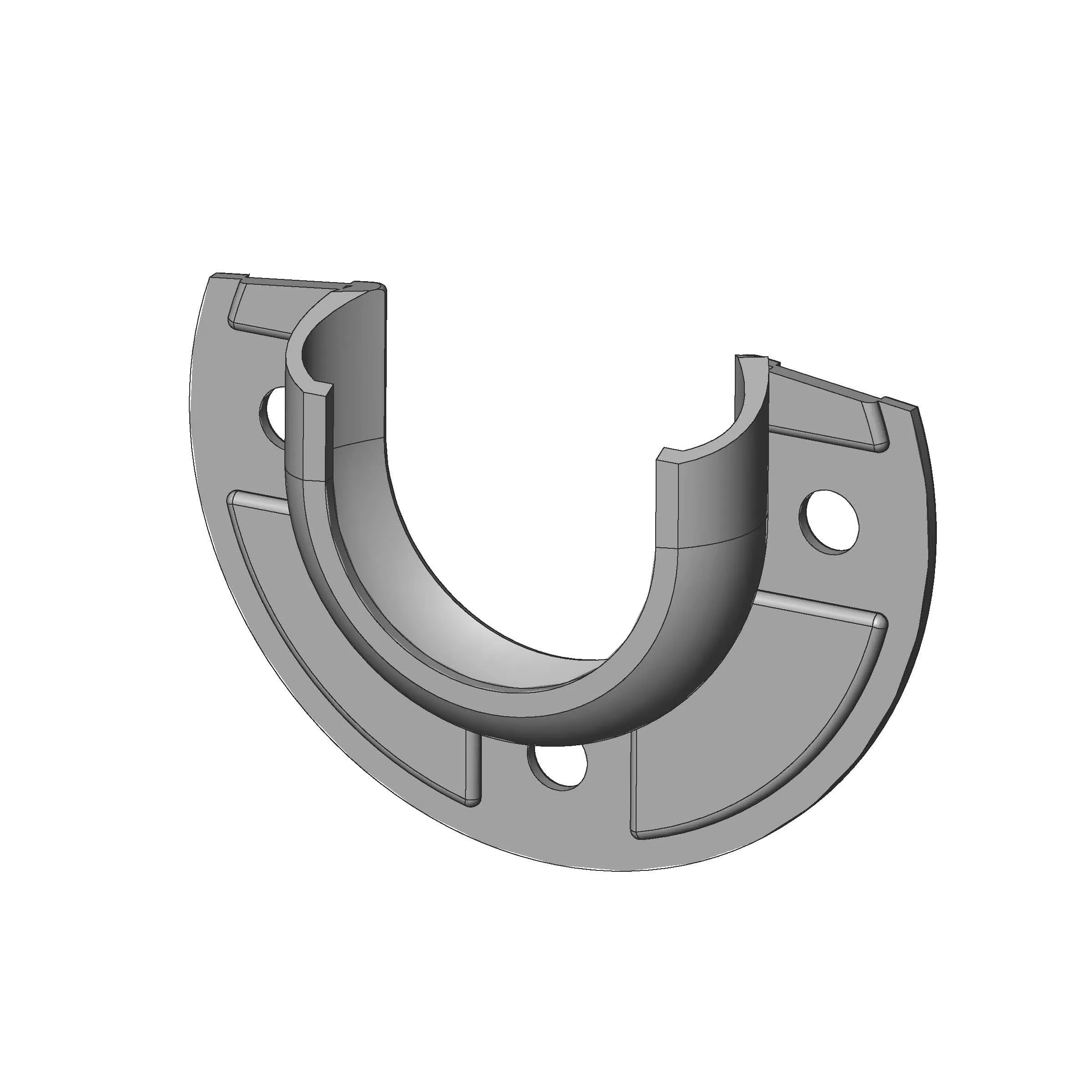 ROTOR Γαλβανιζέ βάση στήριξης για ρουλεμάν Ø 42 mm