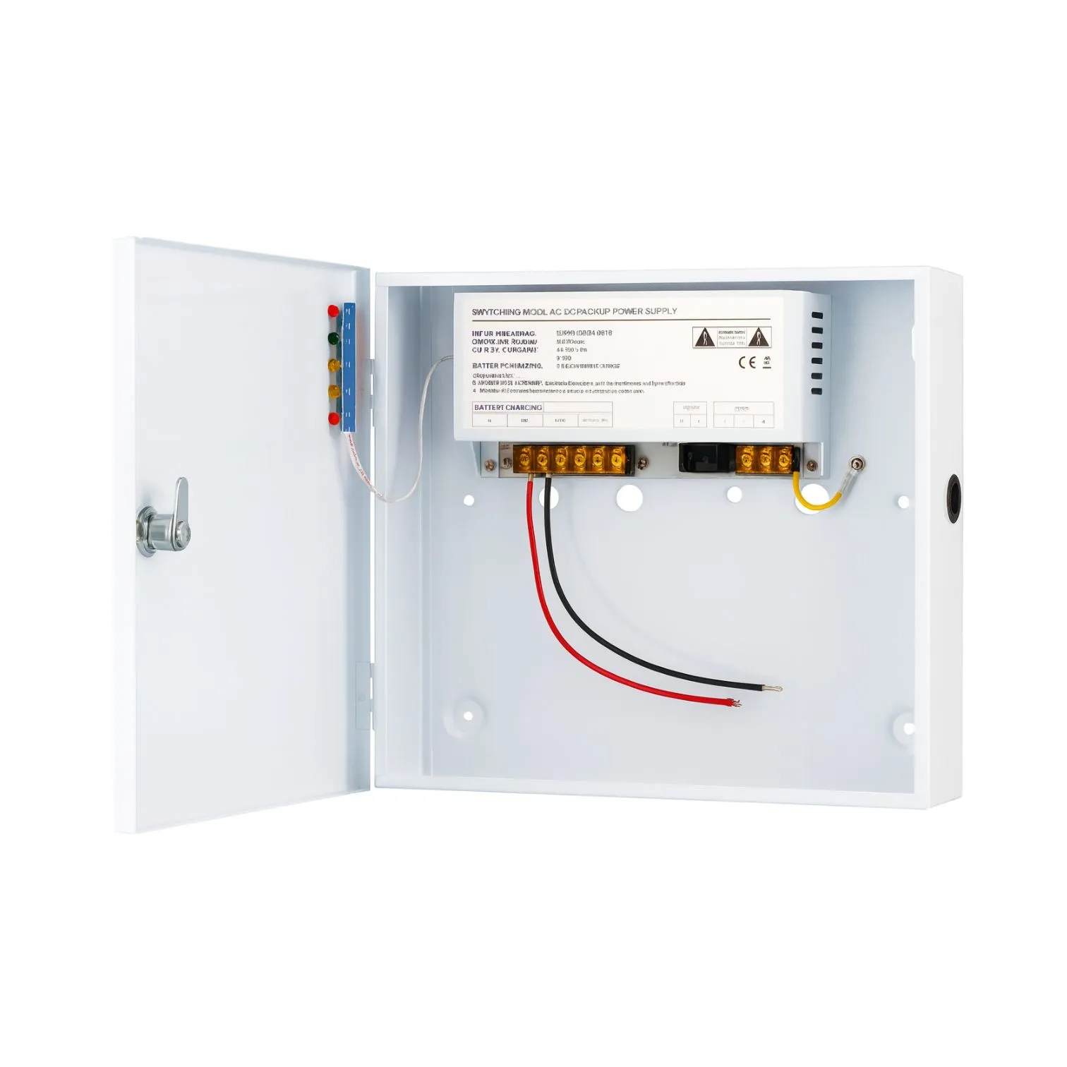 ROTOR ZTP1210B Τροφοδοτικό 12V/10A με μεταλλικό κουτί και δυνατότητα προσθήκης μπαταρίας - Κύρια εικόνα προϊόντος