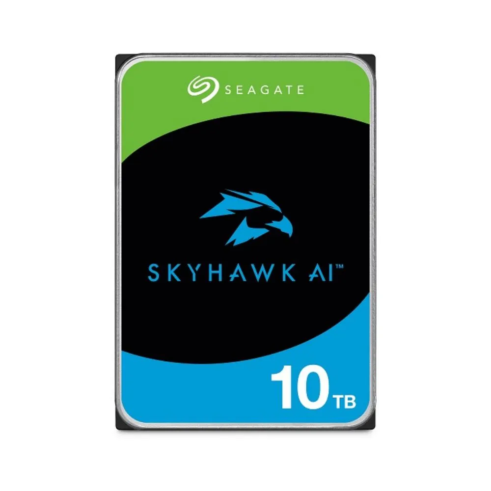 SEAGATE - SKYHAWK 10TB Σκληρός δίσκος 10ΤΒ ειδικά σχεδιασμένος για συστήματα παρακολούθησης με λειτουργία 24/7