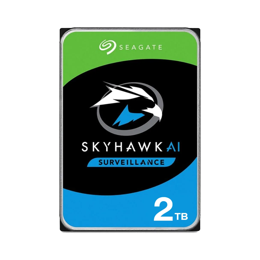 SEAGATE - SKYHAWK 2TB Σκληρός δίσκος 2TB ειδικά σχεδιασμένος για συστήματα παρακολούθησης με λειτουργία 24/7