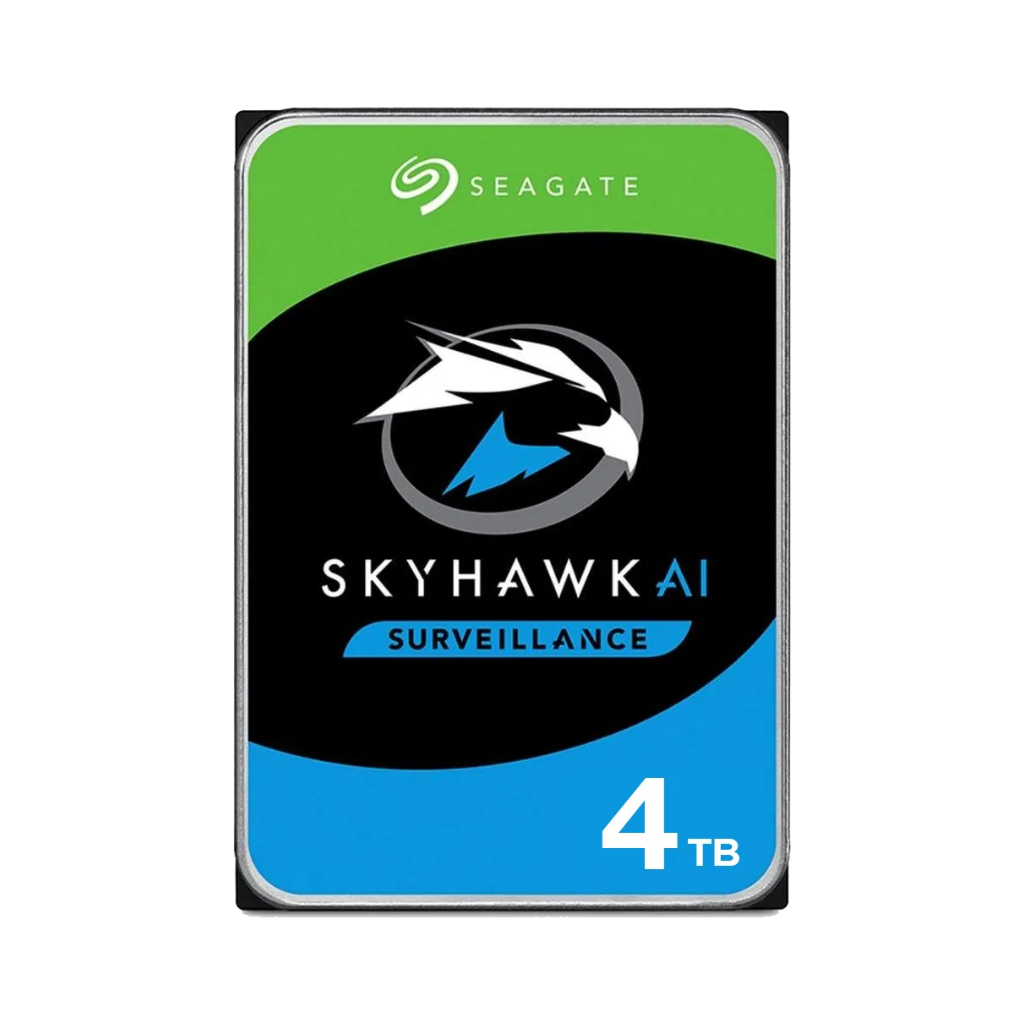 SEAGATE - SKYHAWK 4TB Σκληρός δίσκος 4TB ειδικά σχεδιασμένος για συστήματα παρακολούθησης με λειτουργία 24/7