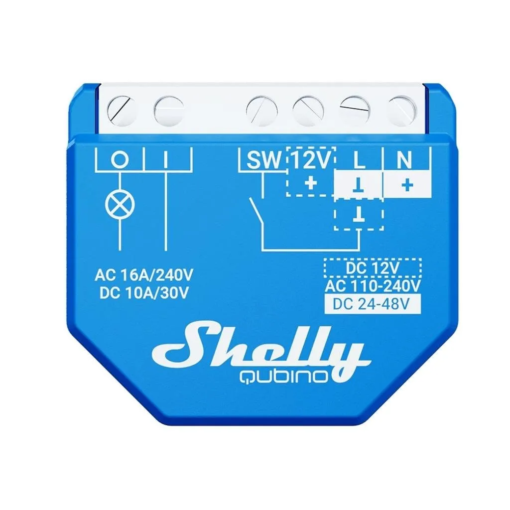 Shelly Qubino Wave 1 - Έξυπνη επαφή Z-Wave™