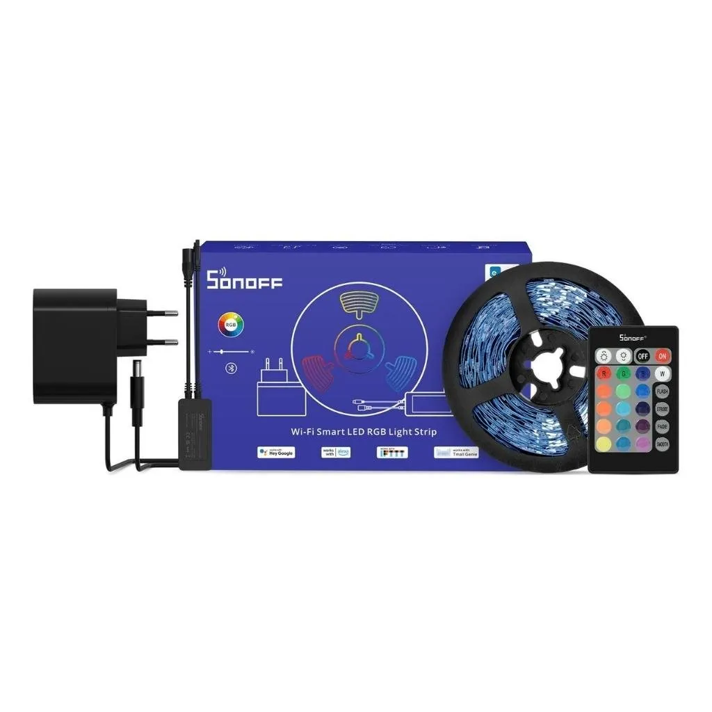 Sonoff L2 Lite-5M-EU Ταινία Led (5m) με Τηλεχειριστήριο και Τροφοδοτικό