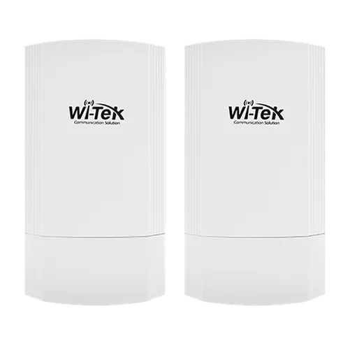 WI-TEK - WI-CPE511H-KIT Κατευθυντική κεραία 5GHz στα 900Mbps για απόσταση μέχρι 3km. Διαχείριση από κινητό μέσω cloud