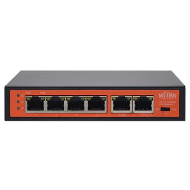 WI-TEK - WI-PE51E PoE Extender με 4 PoE Outputs - Κύρια εικόνα προϊόντος