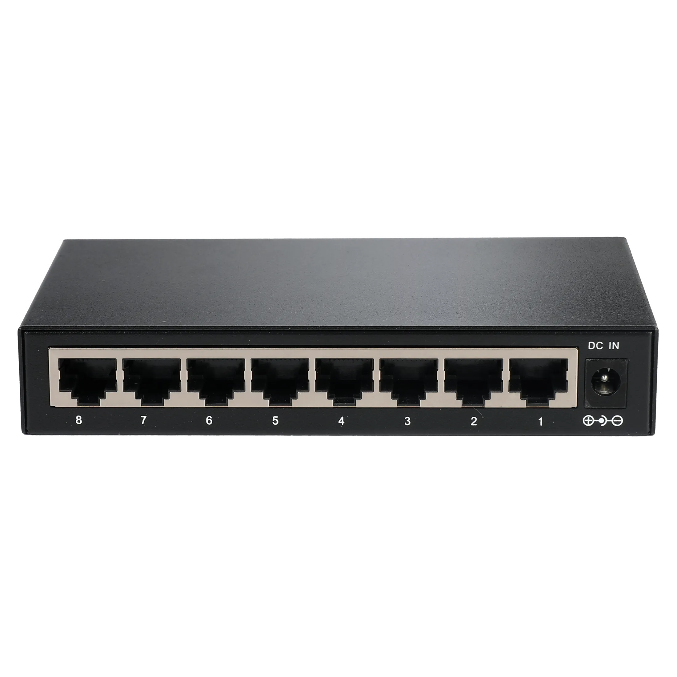 WI-TEK - WI-SG108 V2 Switch 8 θυρών 1000Mbps με VLAN. Mεταλλικό περίβλημα