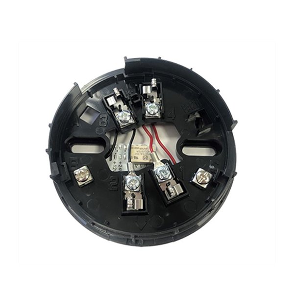 Z-200-R-B Βάση συμβατικών πυρανιχνευτών detnov με ενσωματωμένο Relay NO/C μαύρου χρώμματος - Κύρια εικόνα προϊόντος