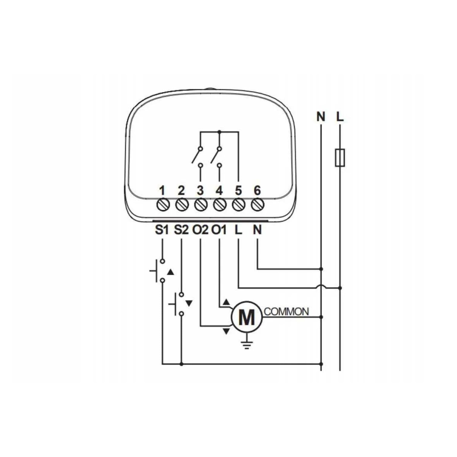 Nice BIDI SHUTTER - Αμφίδρομος δέκτης για λειτουργία Ρολού (με μέτρηση κατανάλωσης) - Εικόνα 3 από 4