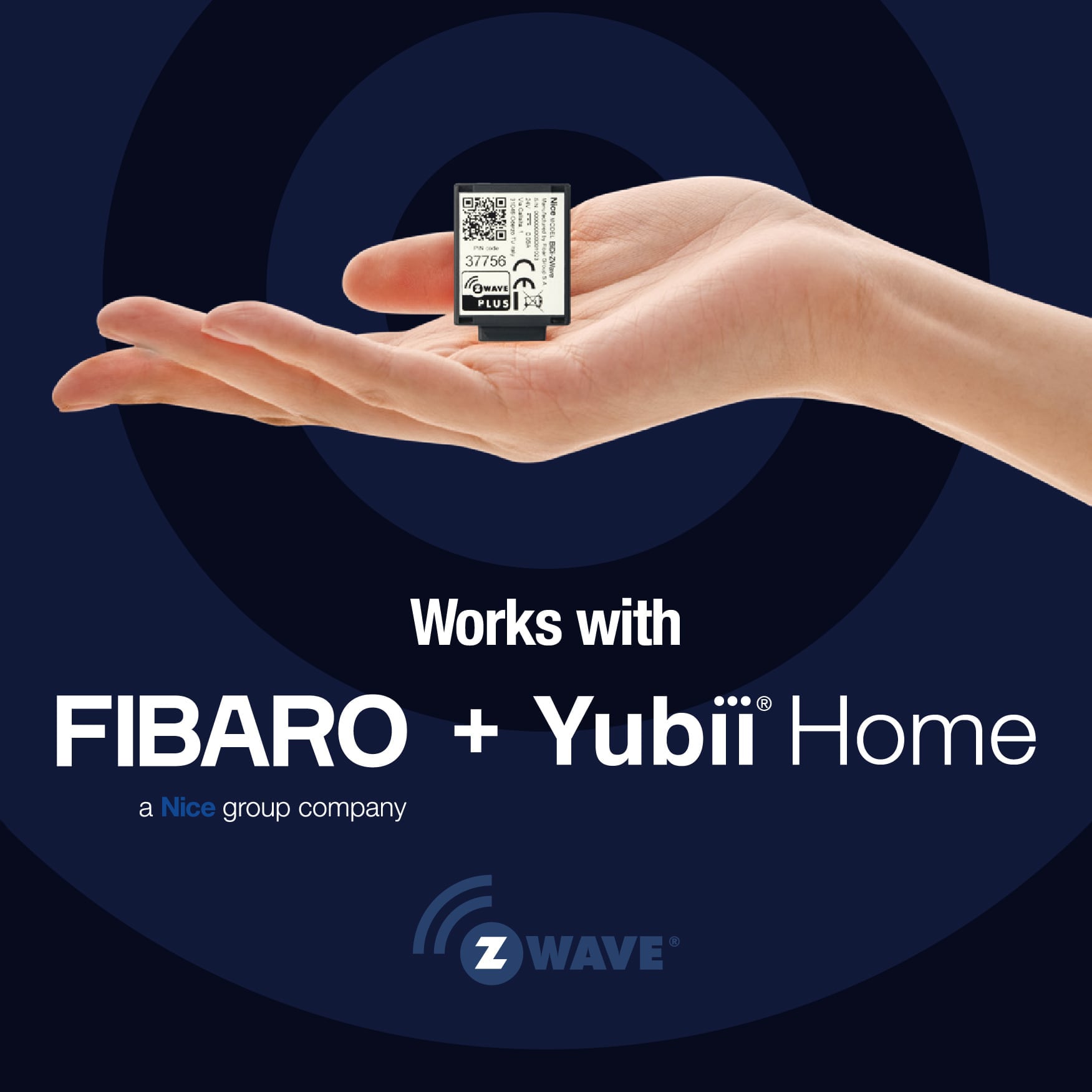 Nice BIDI ZWAVE - Κουμπωτός δέκτης Z-Wave για μοτερ Nice - Εικόνα 5 από 6