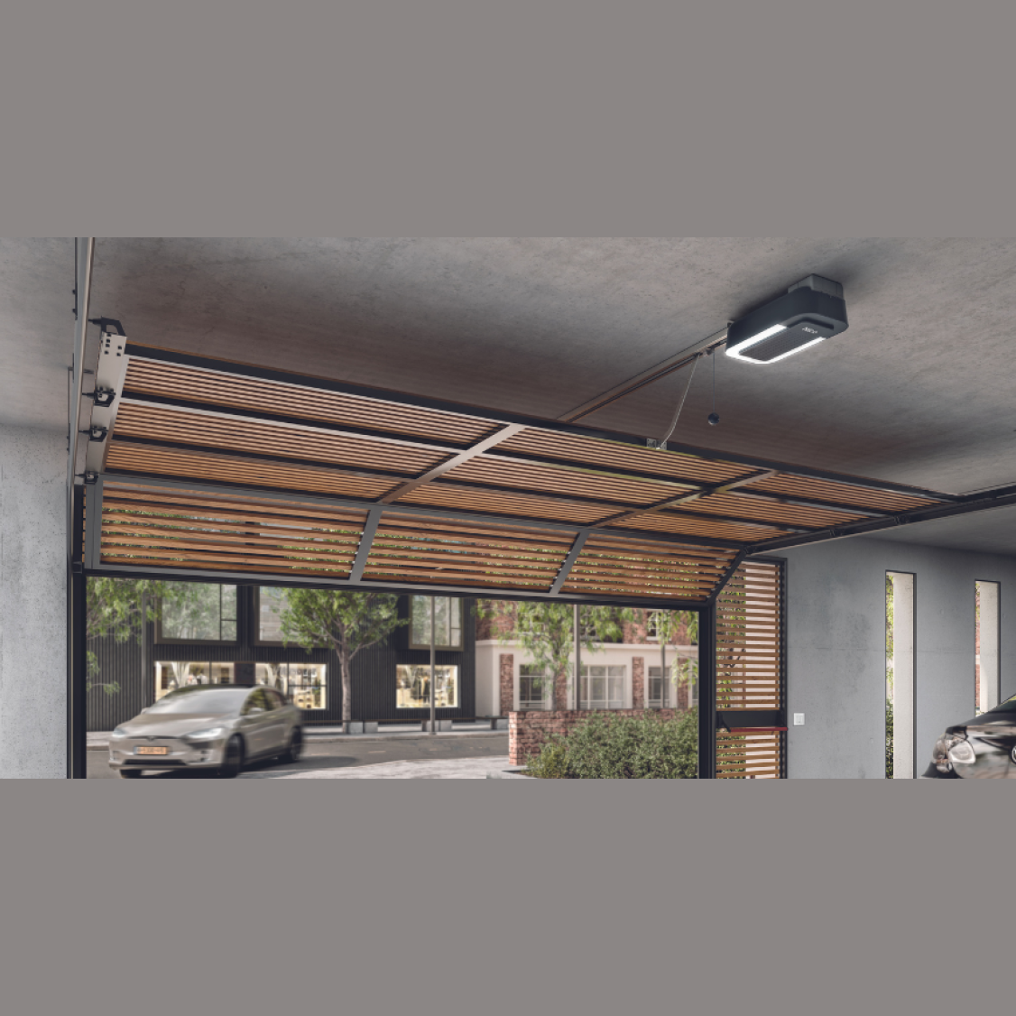 Nice SPIDER 1200 (WiFi Basic Kit Μονοκόμματος Ιμάντα) - Σετ BRUSHLESS μηχανισμός γκαραζόπορτας οροφής έως 19,5 m² για πολύ εντατική χρήση - Εικόνα 7 από 10