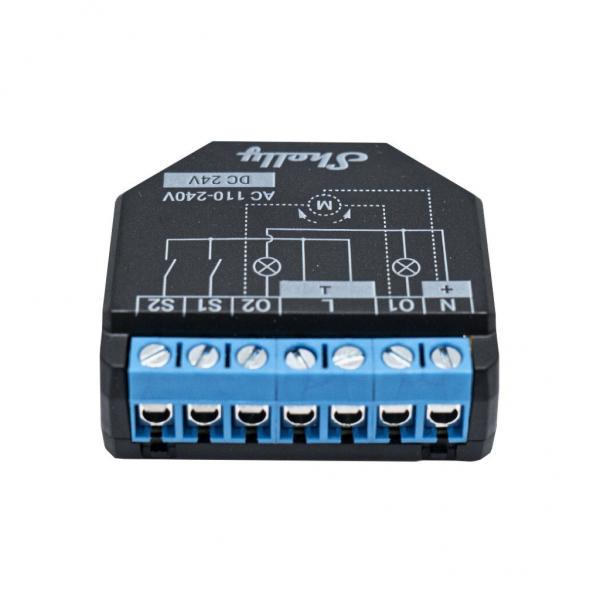 Shelly Plus 2PM - Ρελέ Wi-Fi 2 καναλιών με μέτρηση ισχύος & λειτουργία ρολών - Εικόνα 2 από 4