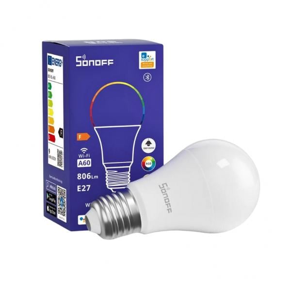 Sonoff B05-BL-A60 - Έξυπνη Λάμπα Led για Ντουί E27 και Σχήμα A60 - Εικόνα 2 από 2