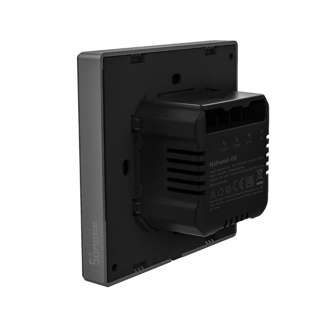Sonoff NSPanel Οθόνη Ελέγχου (Μαύρο) – Έξυπνος Διακόπτης Τοίχου & Θερμοστάτης - Εικόνα 3 από 5