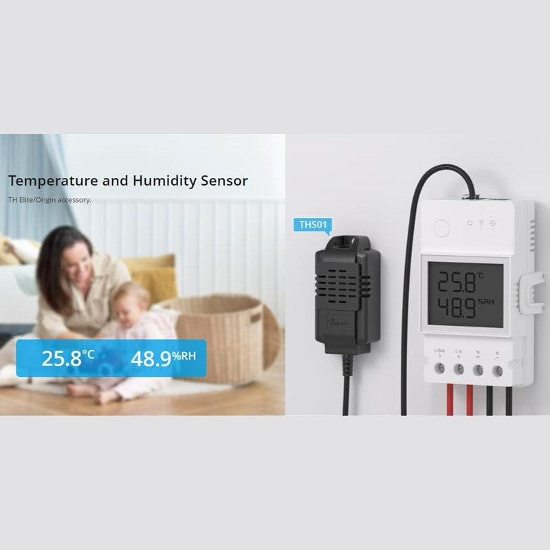 Sonoff THS01 - Αισθητήρας Θερμοκρασίας / Υγρασίας RJ9 - Εικόνα 2