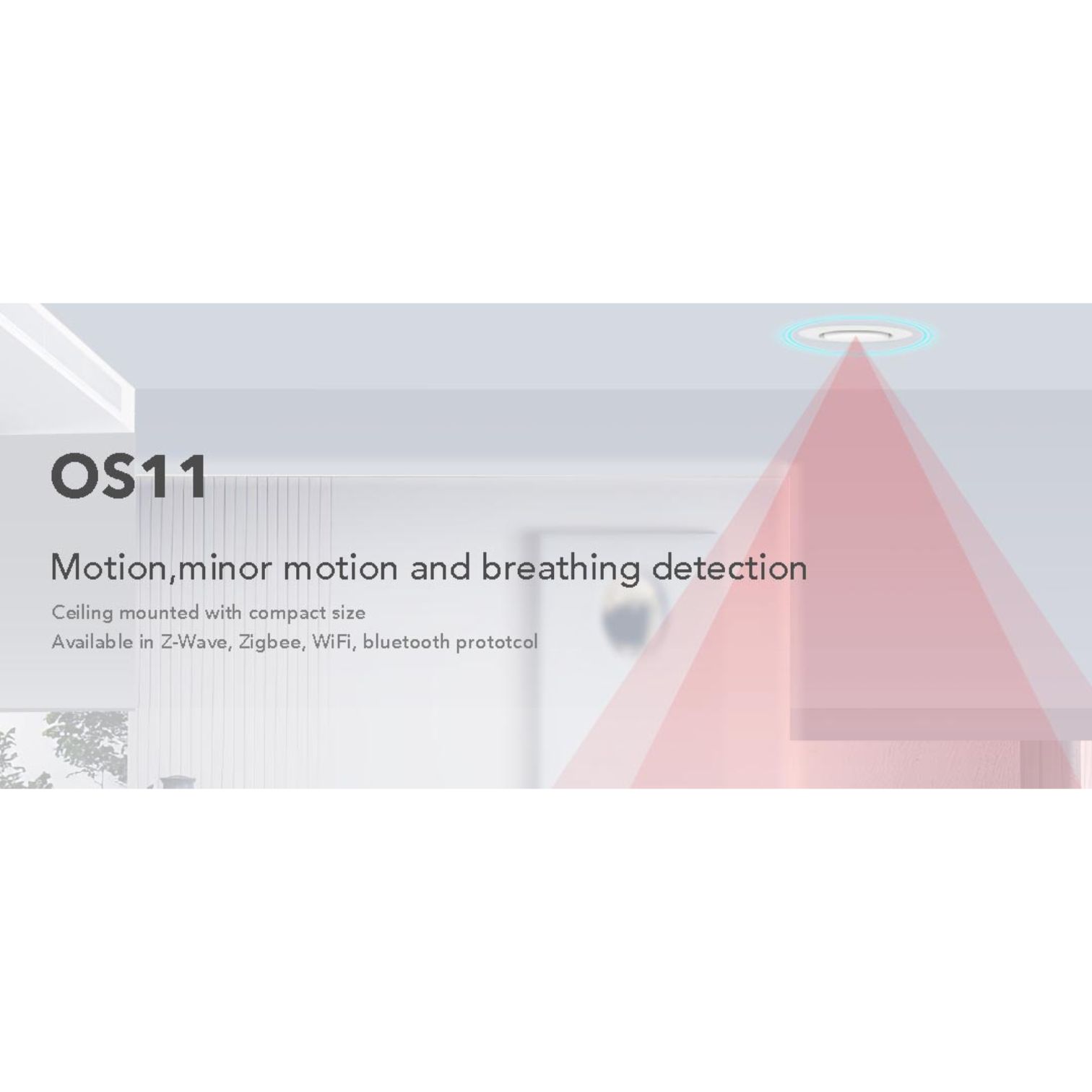 ROTOR OS11 Αισθητήρας Παρουσίας Z-Wave - Εικόνα 2 από 8