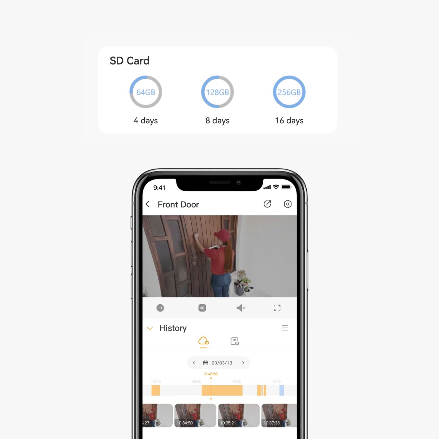 IMOU Cue 2E (IPC-C32EP) – Έξυπνη Wi-Fi Κάμερα Εσωτερικού Χώρου 3MP με Φακό 2.8mm - Εικόνα 5 από 6