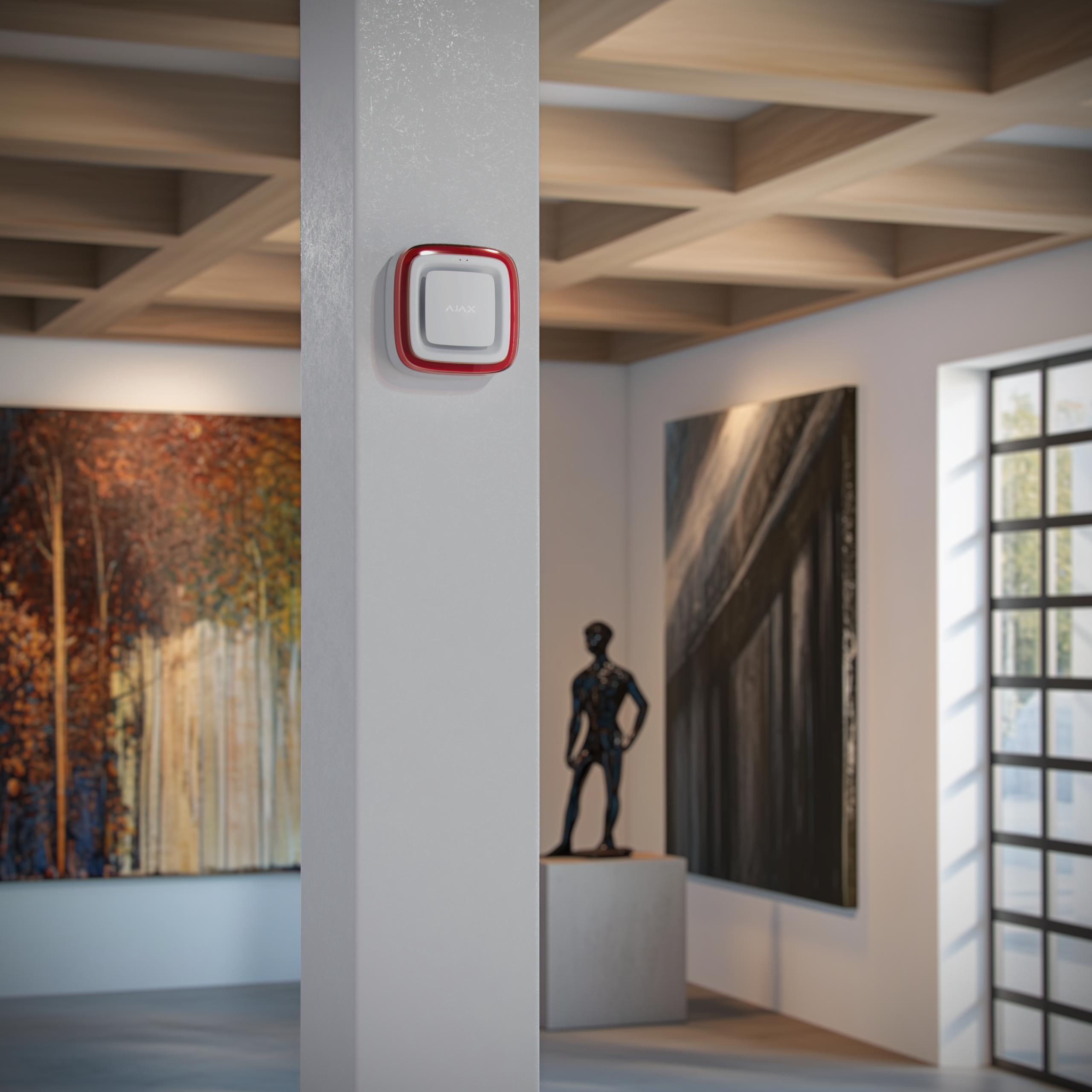 AJAX FireProtect (Sounder/VAD) EN54 White - Εικόνα 4 από 4