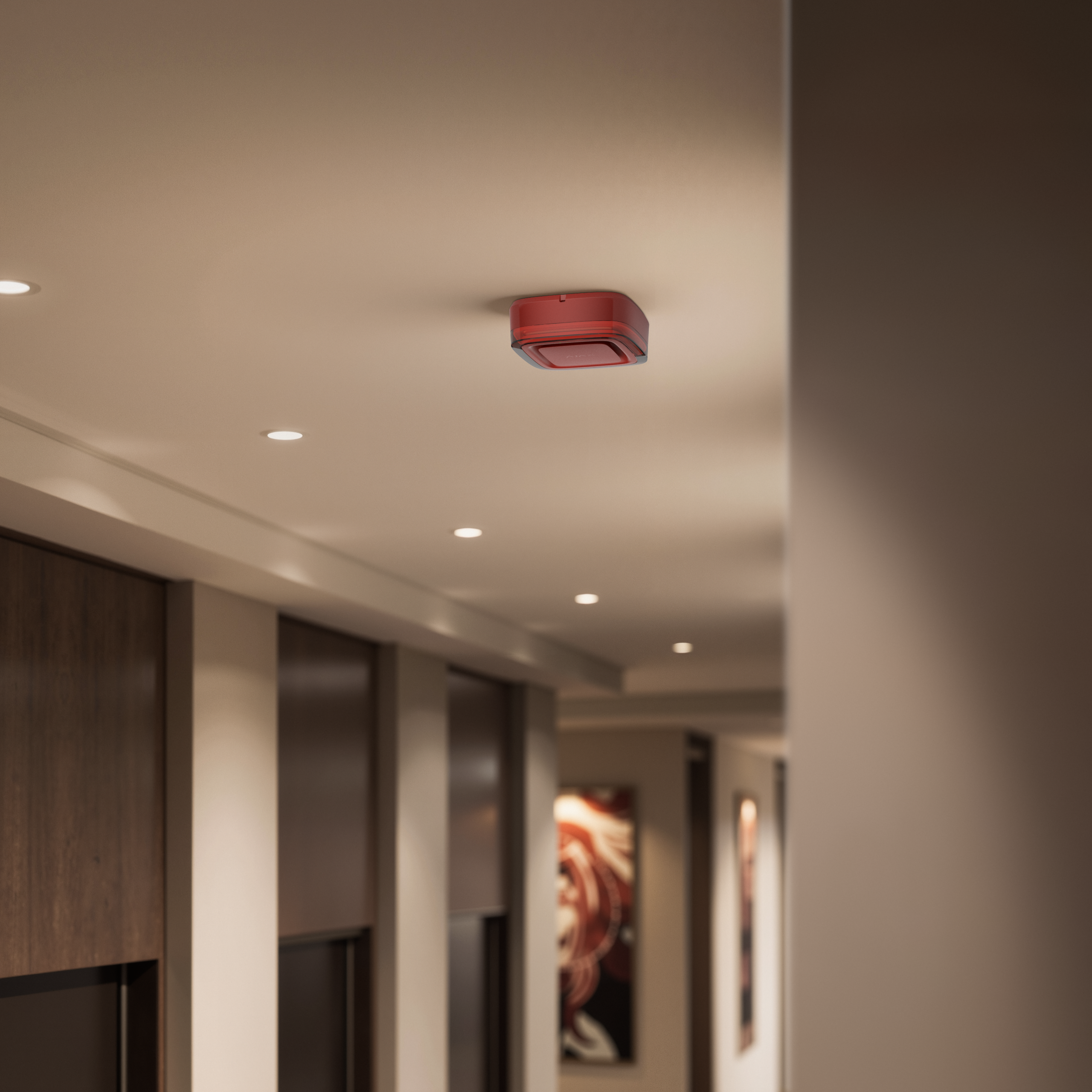 AJAX FireProtect (Sounder/VAD) EN54 Red - Εικόνα 3 από 3