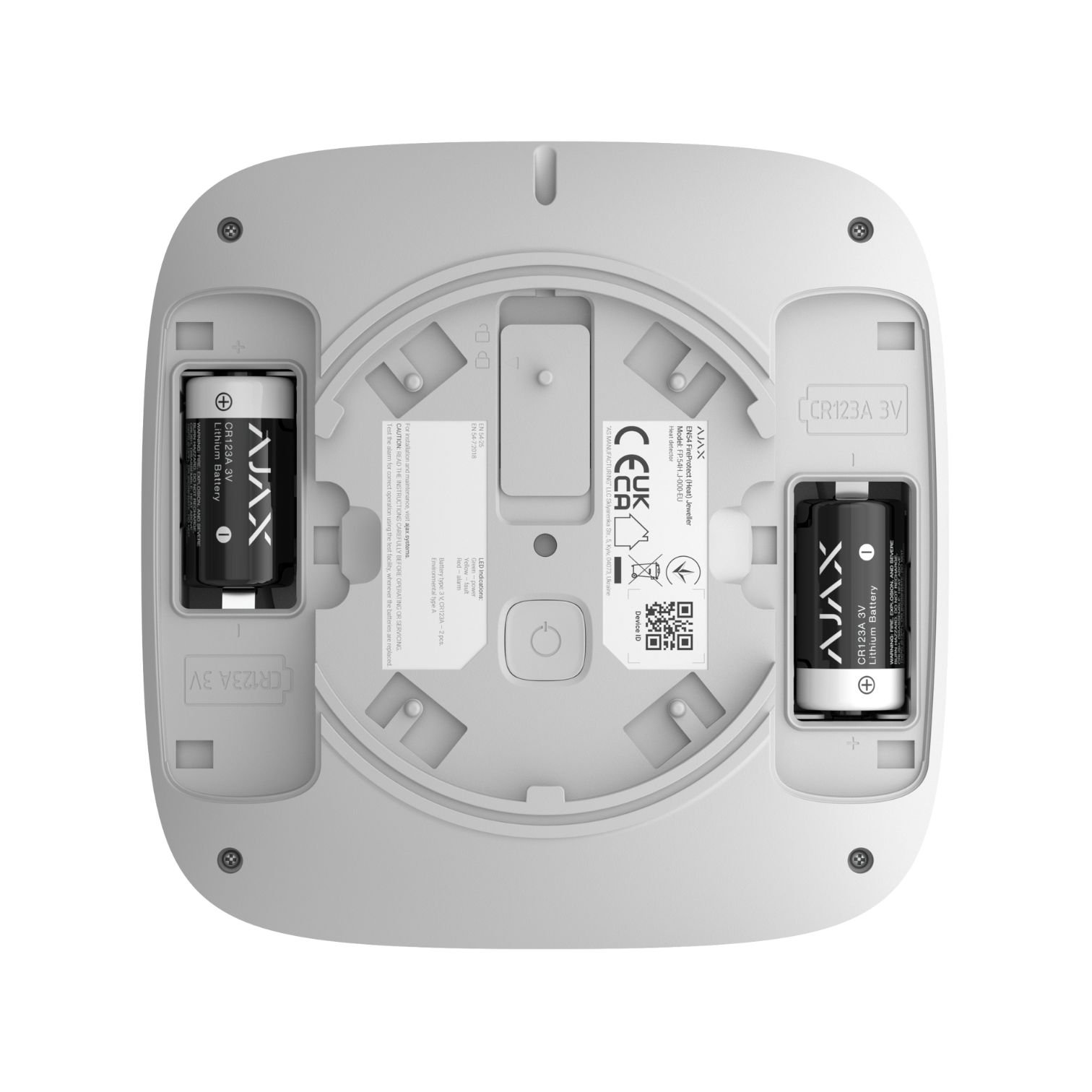 AJAX FireProtect (Heat/Sounder) EN54 White - Εικόνα 3 από 6