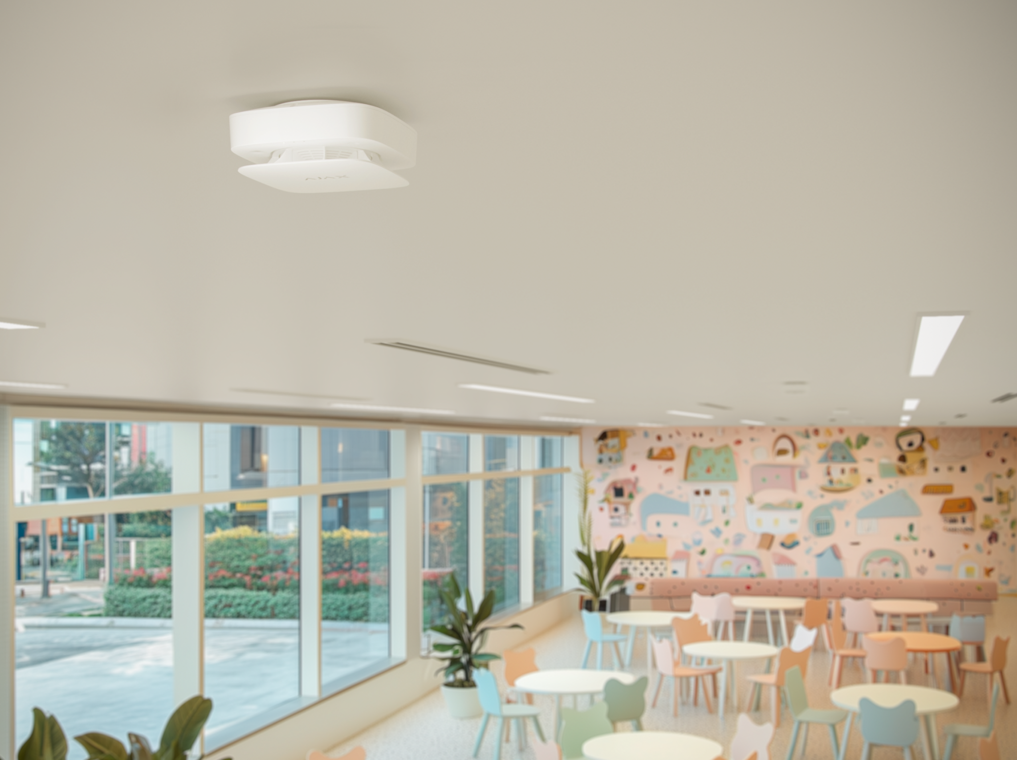 AJAX FireProtect (Smoke) EN54 Black - Εικόνα 7 από 7