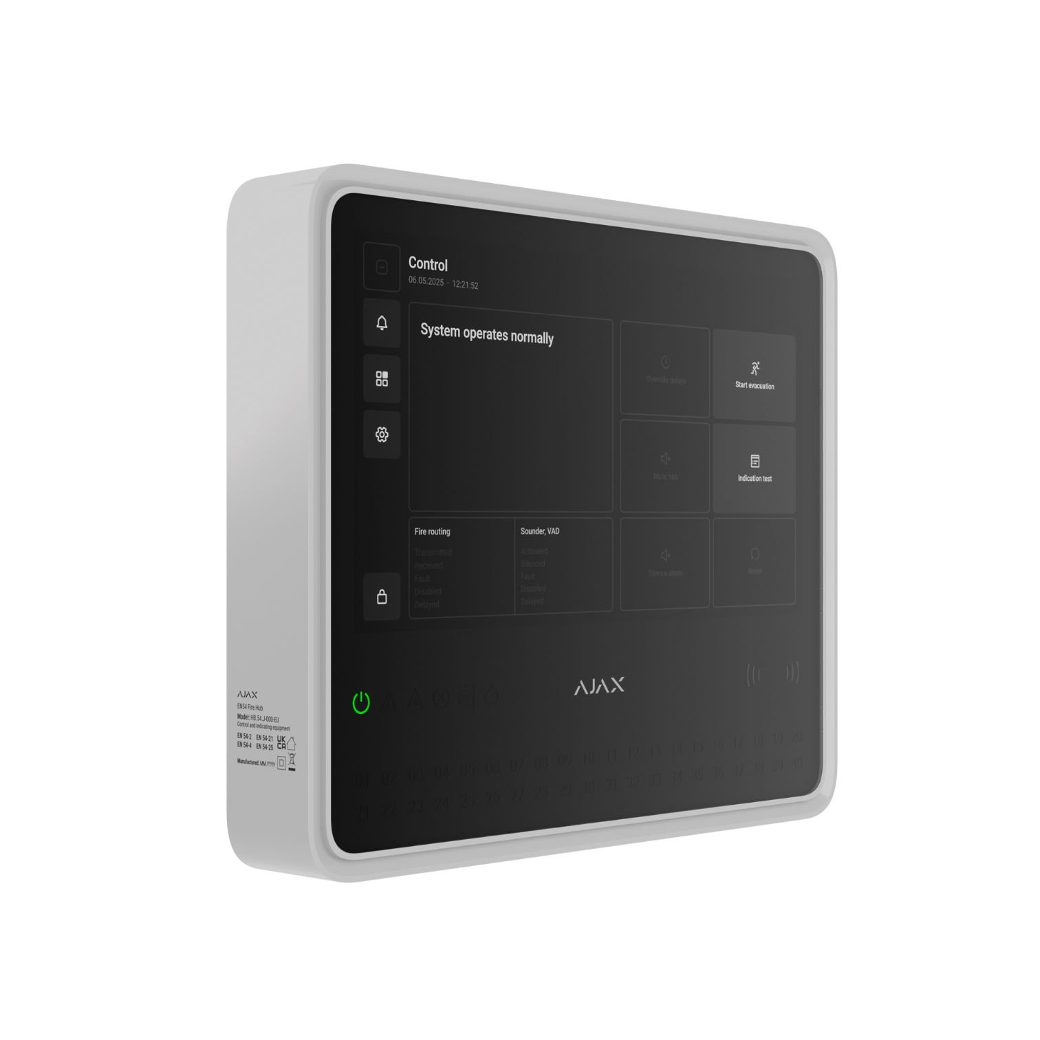 AJAX Fire Hub EN54 White - Εικόνα 2 από 13