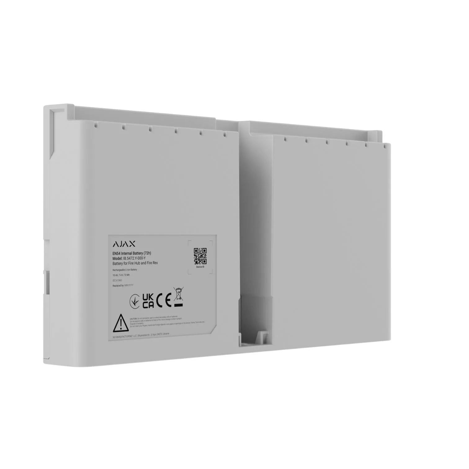 AJAX Internal Battery (72h) EN54 White