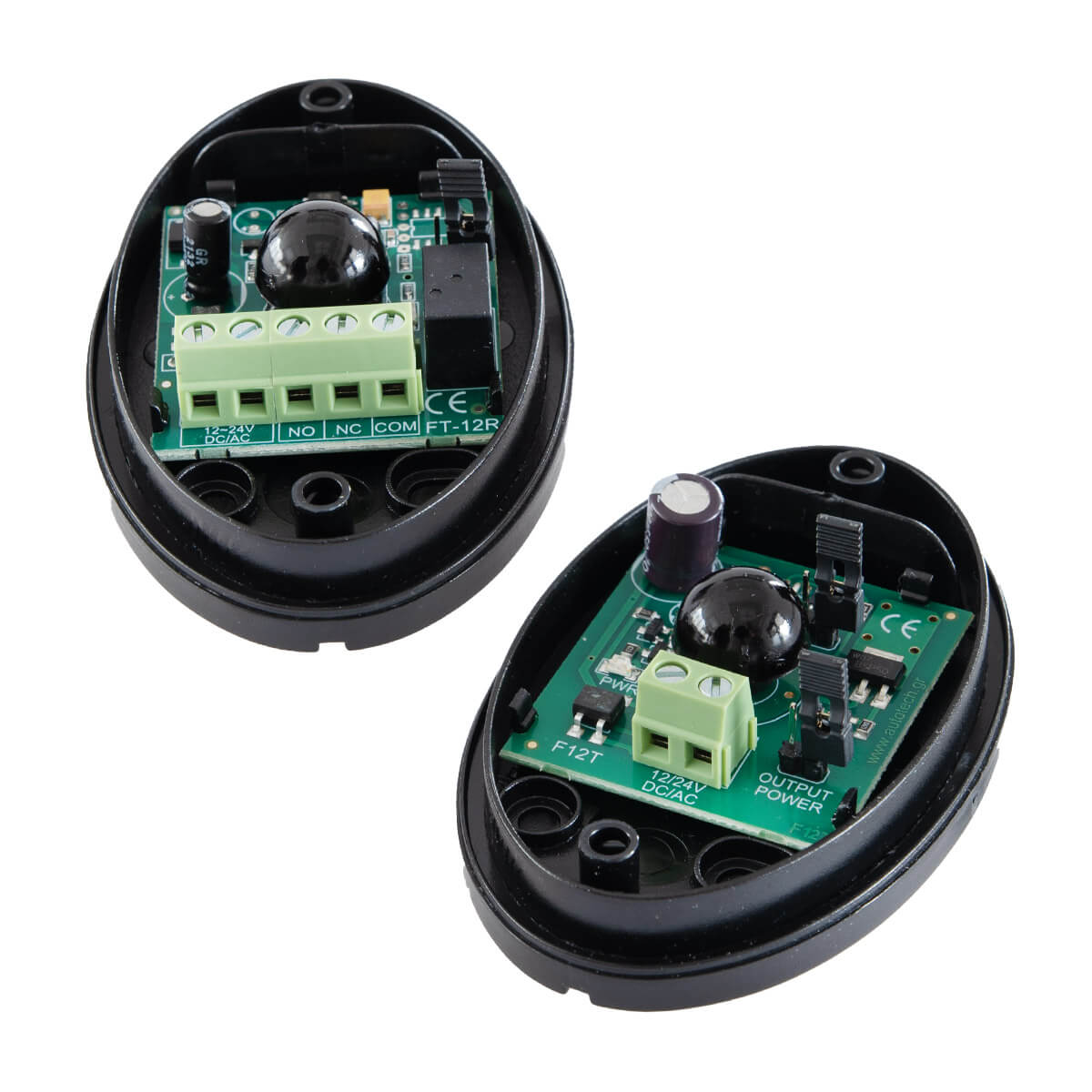 Autotech FT12 - Ενσύρματα Φωτοκύτταρα Γκαραζόπορτας έως 80m - Εικόνα 3 από 3