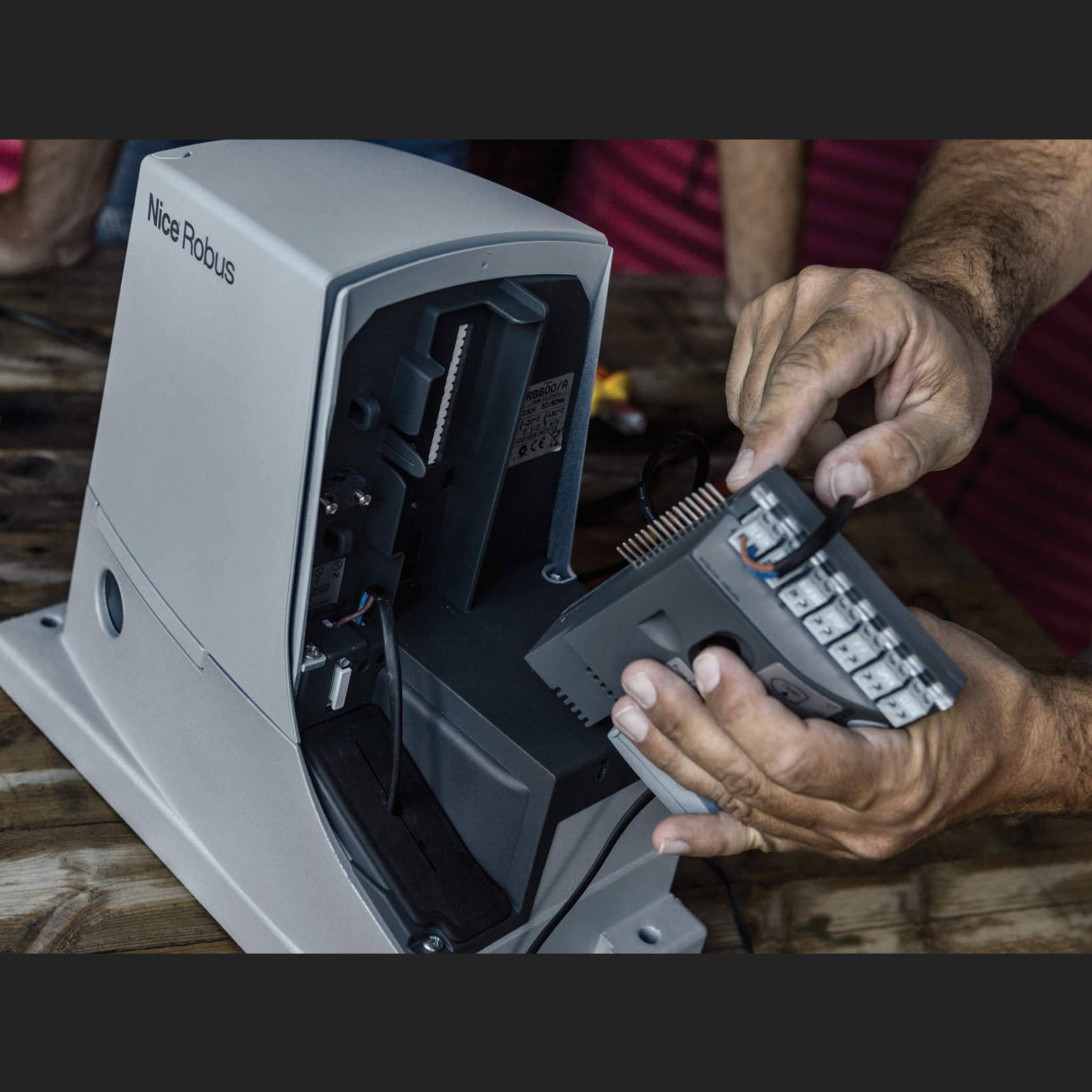 Nice RBA3 - Πίνακας για συρόμενο Robus - Εικόνα 2 από 2