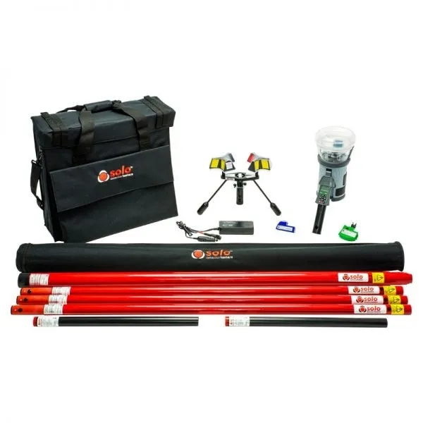SOLO809-101 Κιτ Δοκιμής Πυρανιχνευτών με Κοντάρι 6,0m & 1 Solo 330 Dispenser Αερίου
