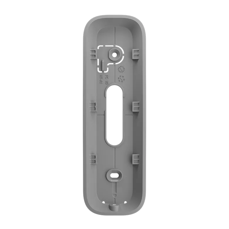AJAX - DOORBELL GREY Δικτυακή μπουτονιέρα μίας κλήσης, με δυνατότητα πλήρους ενσωμάτωσης στο Ajax HUB και υποστήριξη καταγραφής μέσω Ajax NVR - Εικόνα 3 από 3