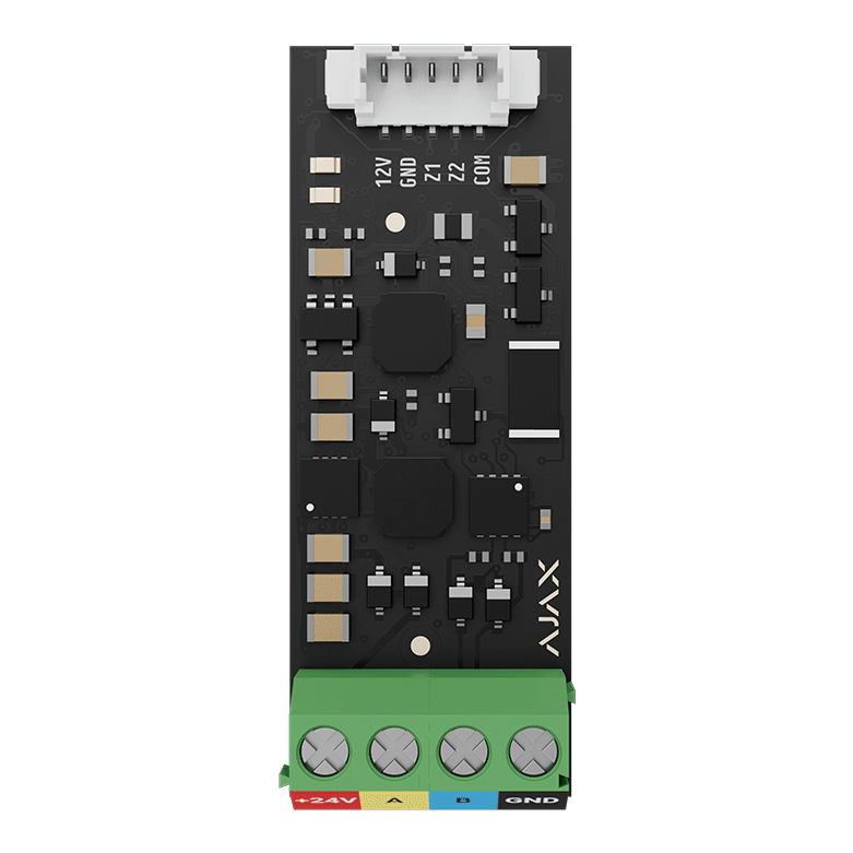 AJAX - TRANSMITTER FIBRA Ενσύρματη μονάδα για την σύνδεση περιφερειακών 3ου κατασκευαστή σε Ajax Fibra - Εικόνα 2
