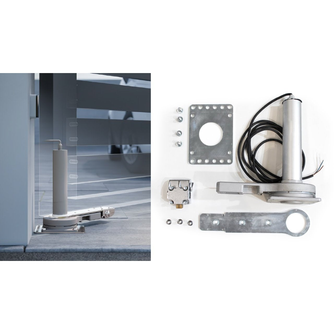 Nice OLTRE 1824 - Κρυφός Μηχανισμός 24V για ανοιγόμενες πόρτες - Εικόνα 4 από 4