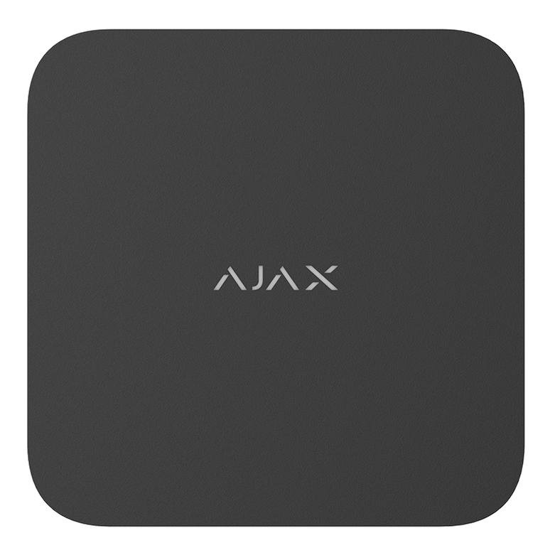 AJAX - NVR (16ch) BLACK Καταγραφικό Αjax 16 καναλιών 4Κ (8ΜP), σε μαύρο χρώμα - Εικόνα 2 από 2