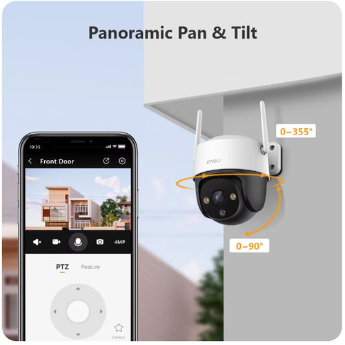 IMOU Cruiser+ 5MP (IPC-K7CP-5H1WE) - IP Κάμερα Παρακολούθησης Wi-Fi 5MP - Εικόνα 4 από 4