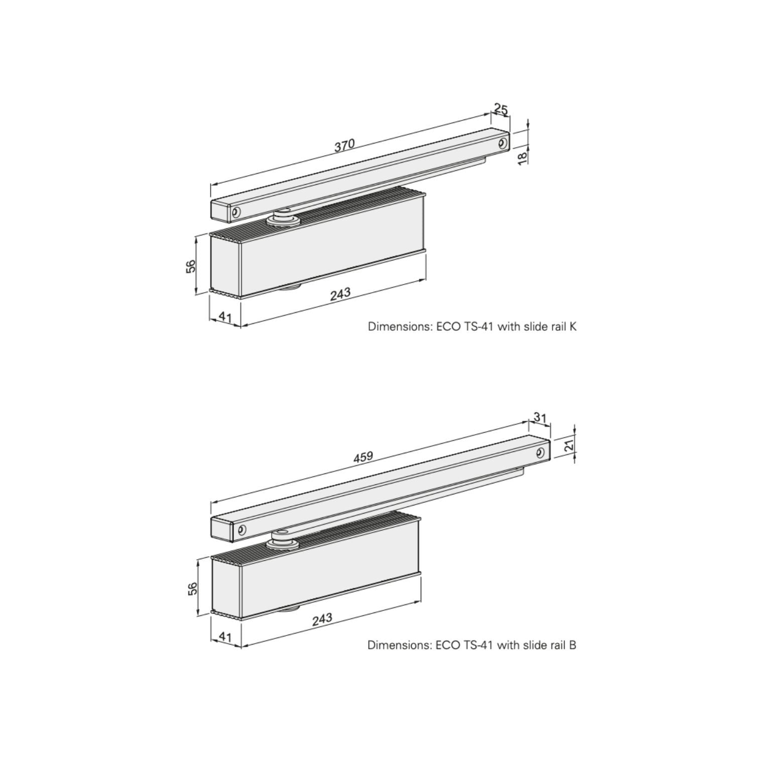 ECO SCHULTE TS-41 – Σούστα Επαναφοράς with slide rails - Εικόνα 2