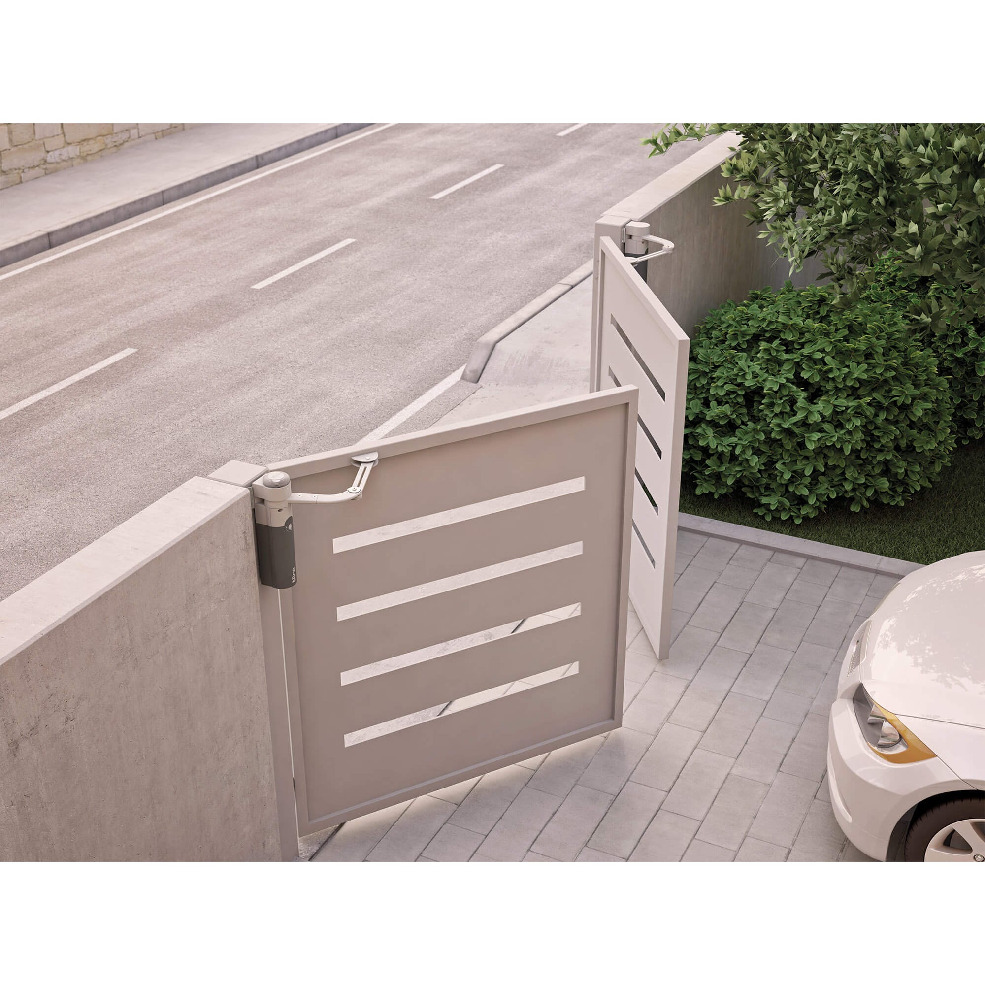 Nice WALKY 2024 (Premium Διπλό Kit) Σετ μηχανισμών 24V για ανοιγόμενες αυλόπορτες έως 1,8 μέτρα - Εικόνα 3 από 9