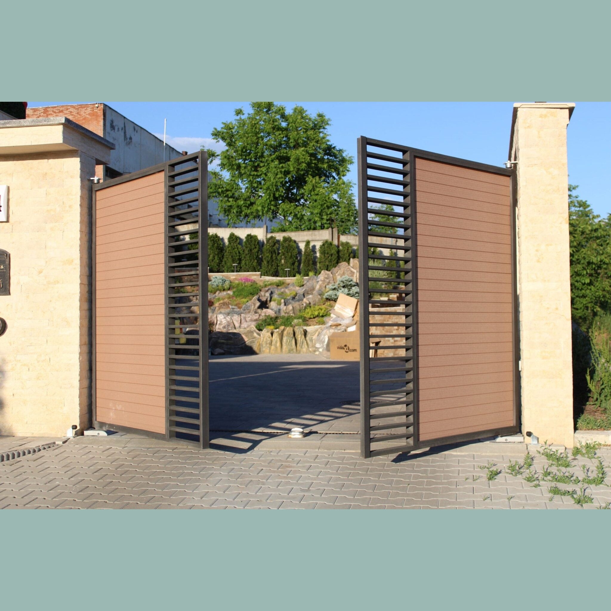 Nice MFAB3024BDKCE (Premium Διπλό Kit) - Σετ 24V ενδοδαπέδιων μηχανισμων για ανοιγόμενες αυλόπορτες έως 3 μέτρα και έως 600kg - Εικόνα 2