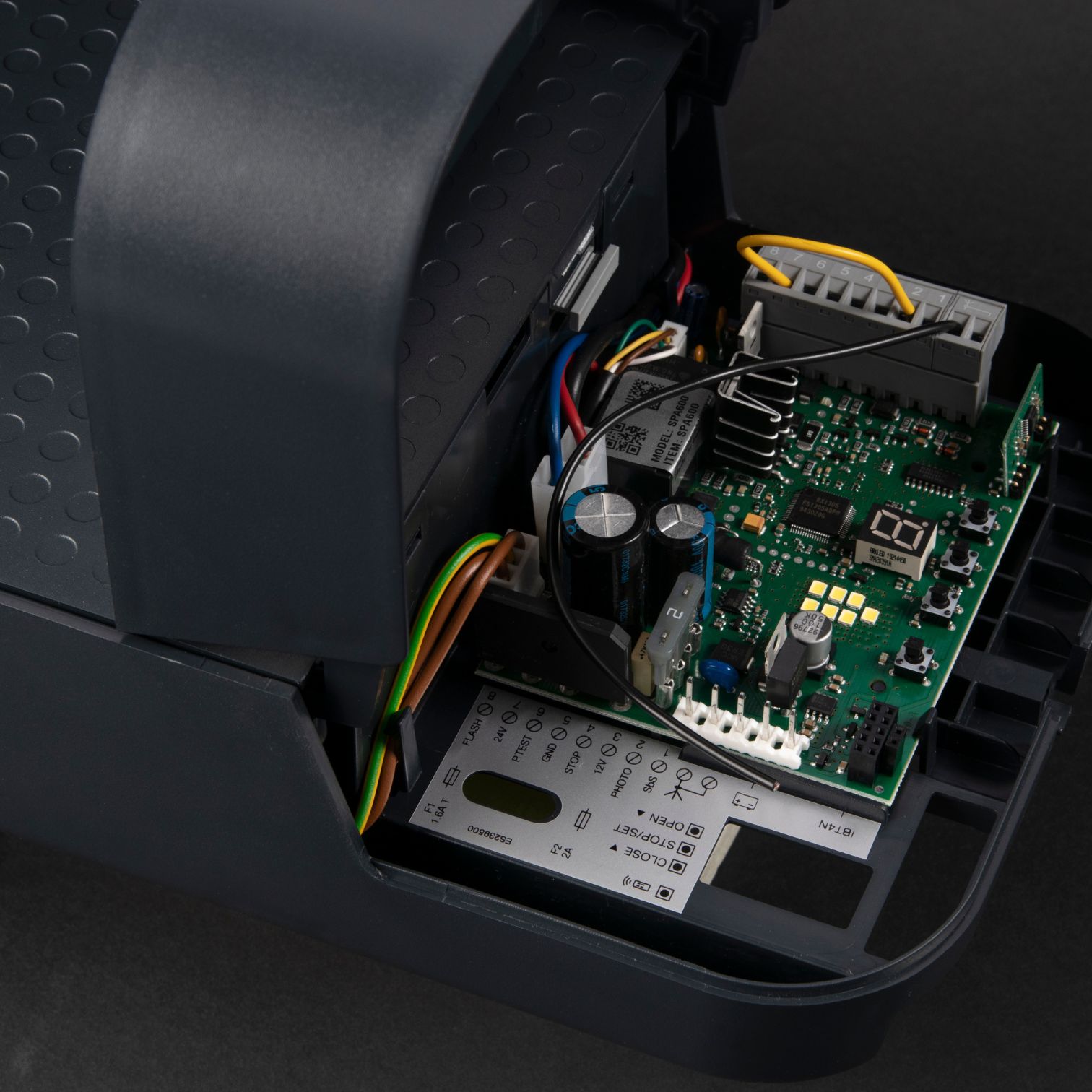 Nice SPIDO 600 (Basic Kit Μονοκόμματος Ιμάντα) - Σετ μηχανισμός γκαραζόπορτας οροφής έως 10,5 m² - Εικόνα 3